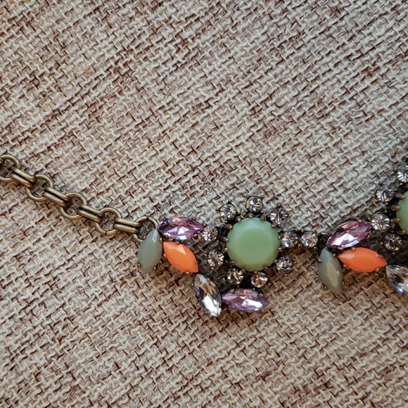 J. Crew Crystal Lattice Necklace - Picture 5 of 10